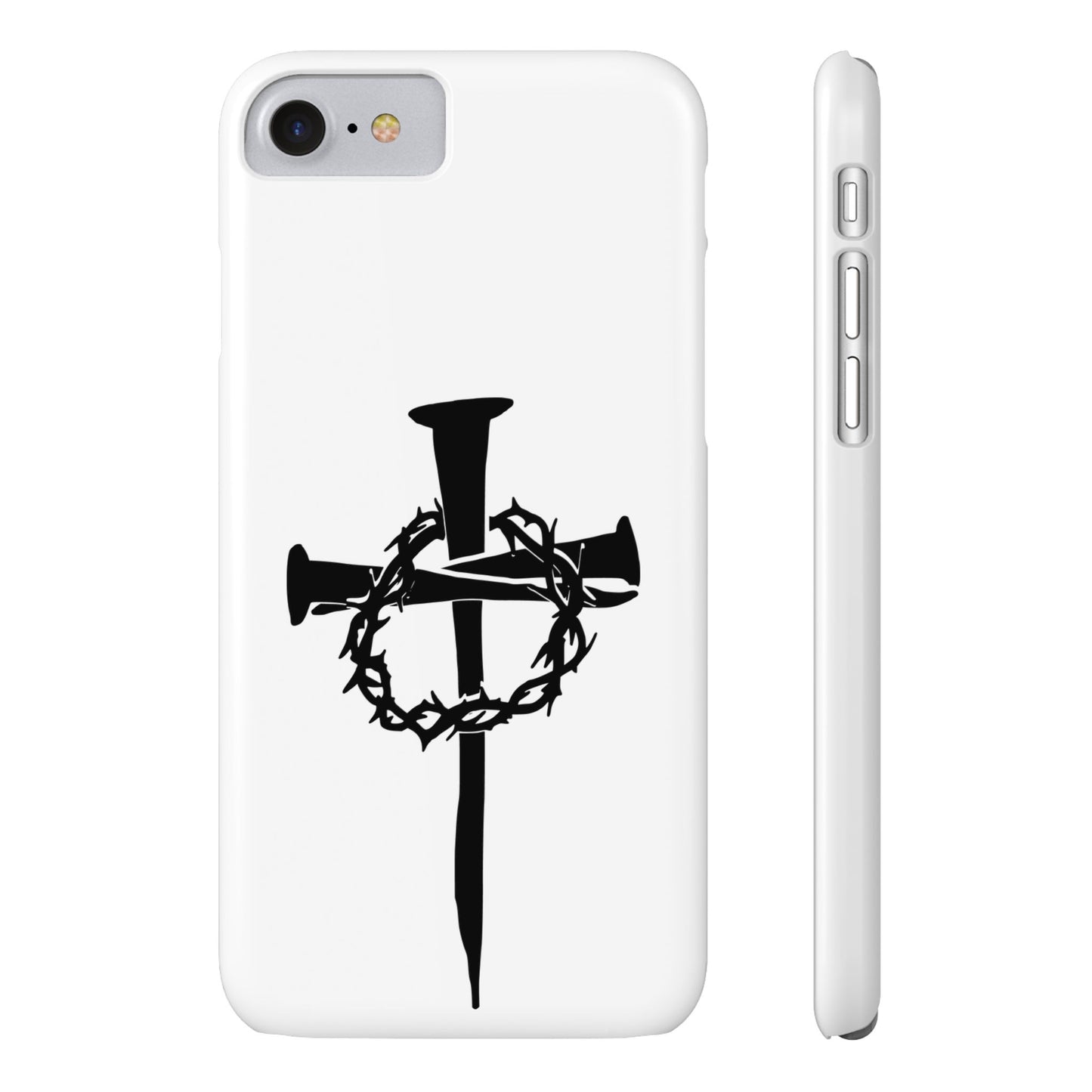 iPhone Case | Nails and Crown of Thorns Cross