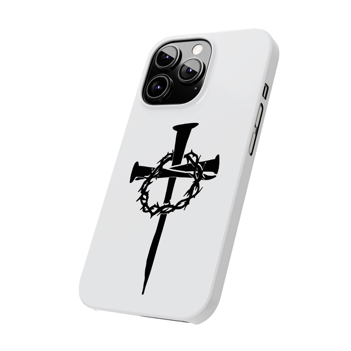 iPhone Case | Nails and Crown of Thorns Cross