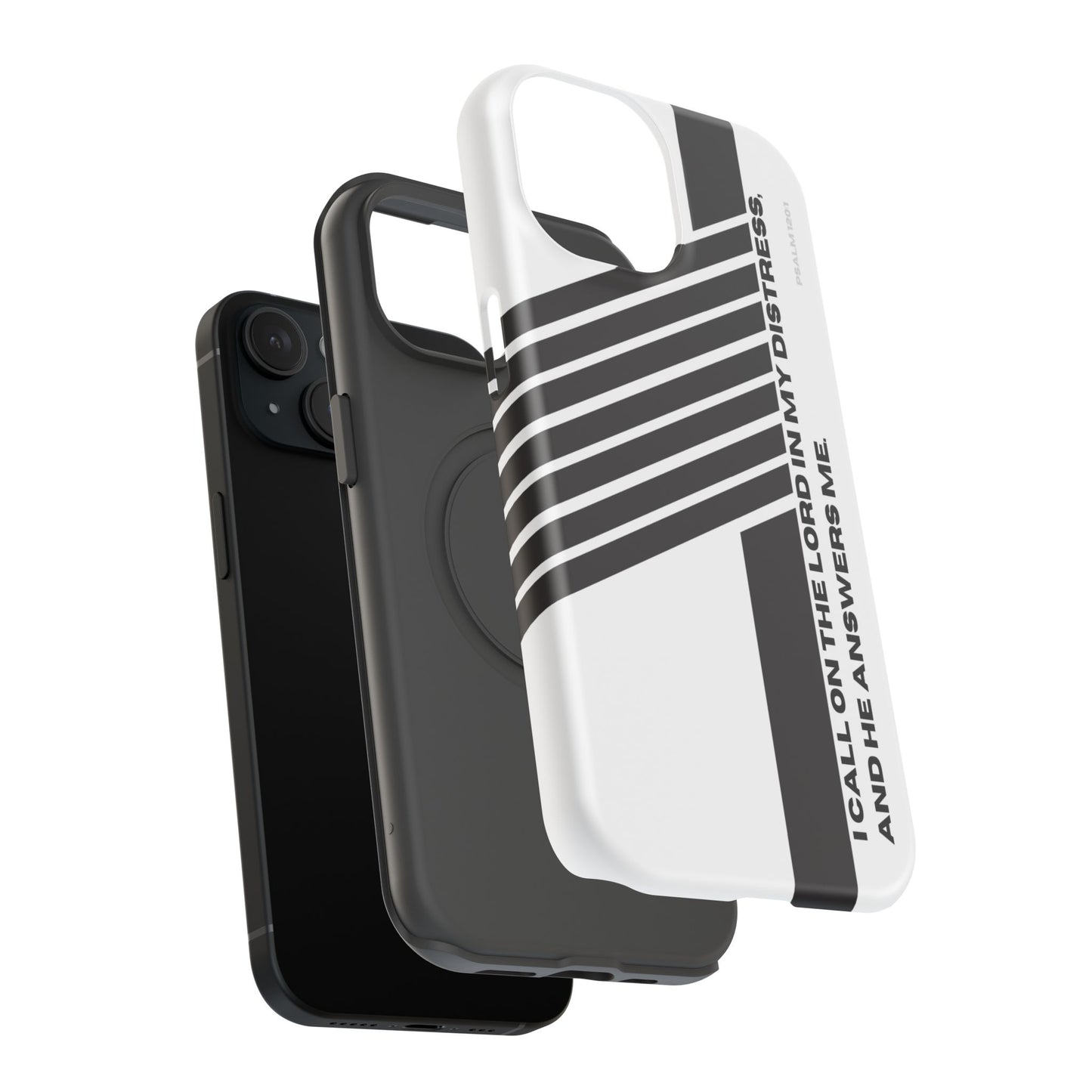 Impact-Resistant Phone Cases with Psalm 120:1