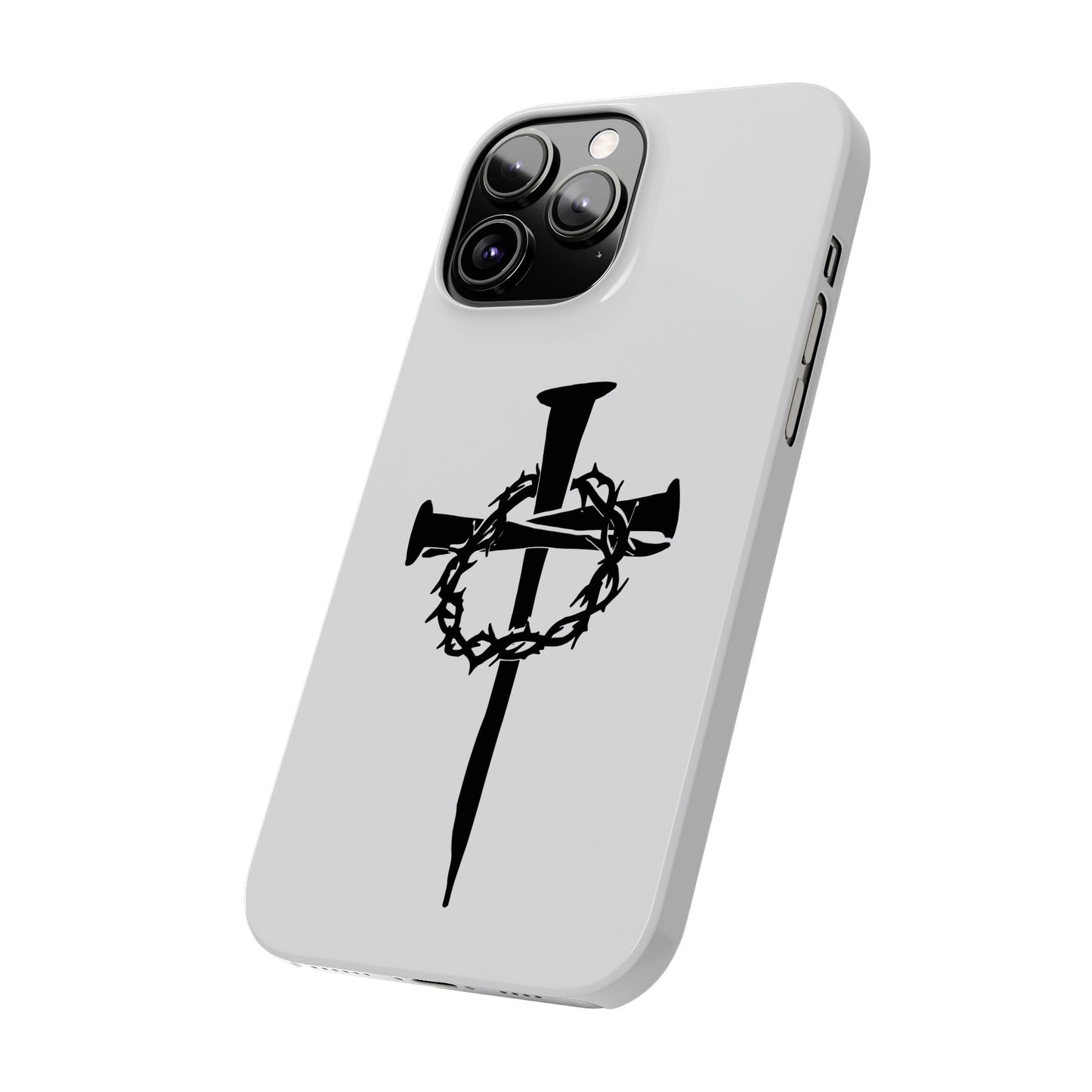 iPhone Case | Nails and Crown of Thorns Cross