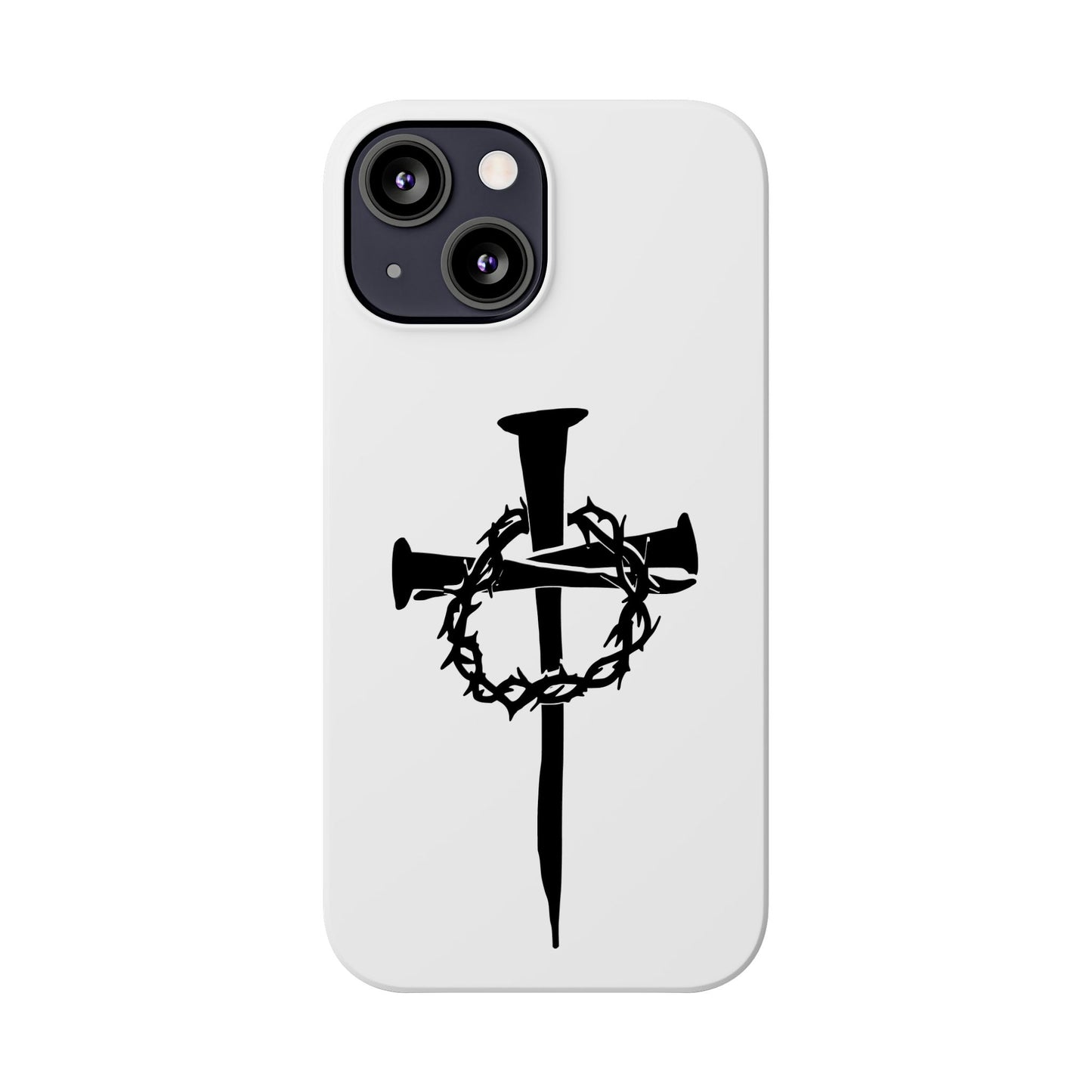 iPhone Case | Nails and Crown of Thorns Cross