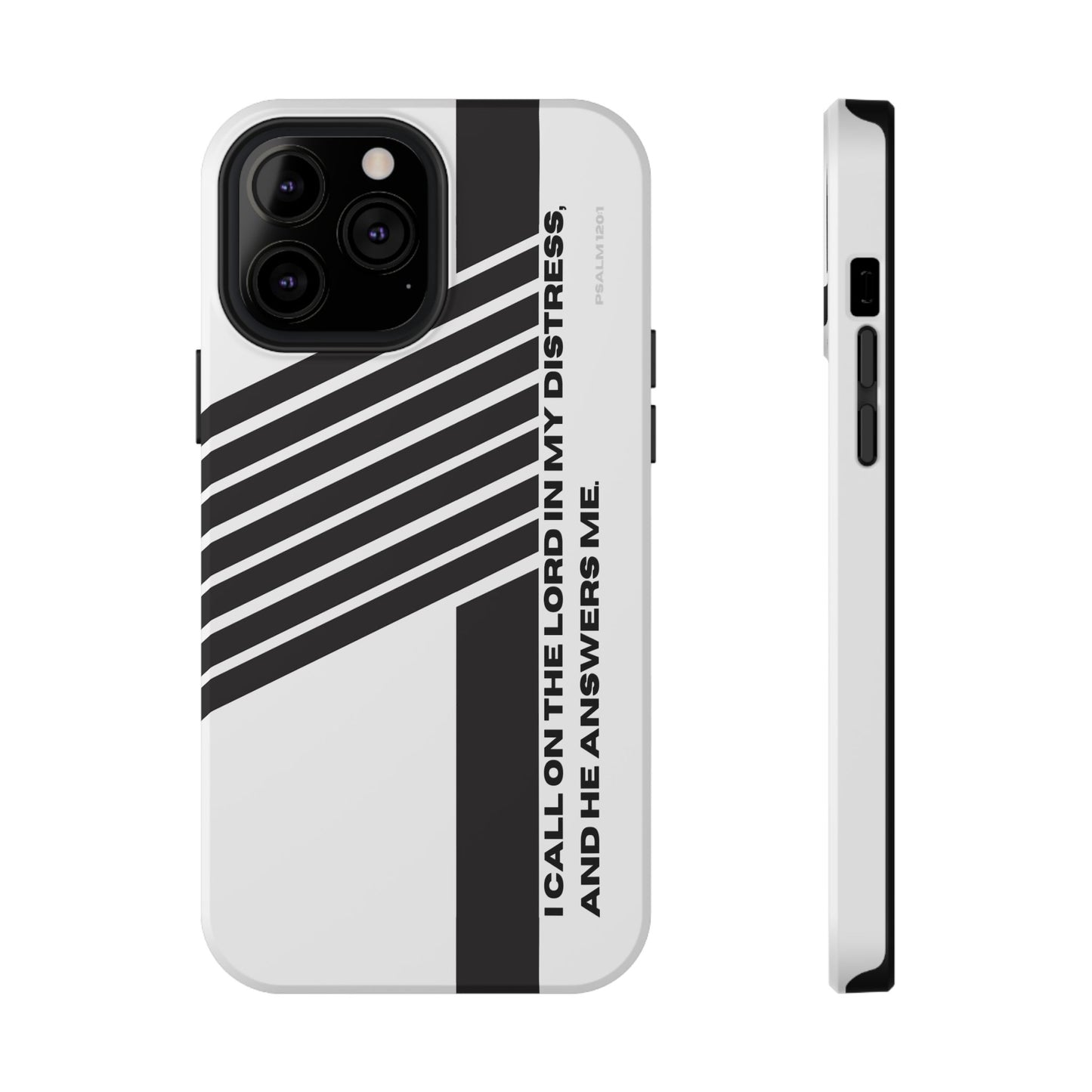 Impact-Resistant Phone Cases with Psalm 120:1