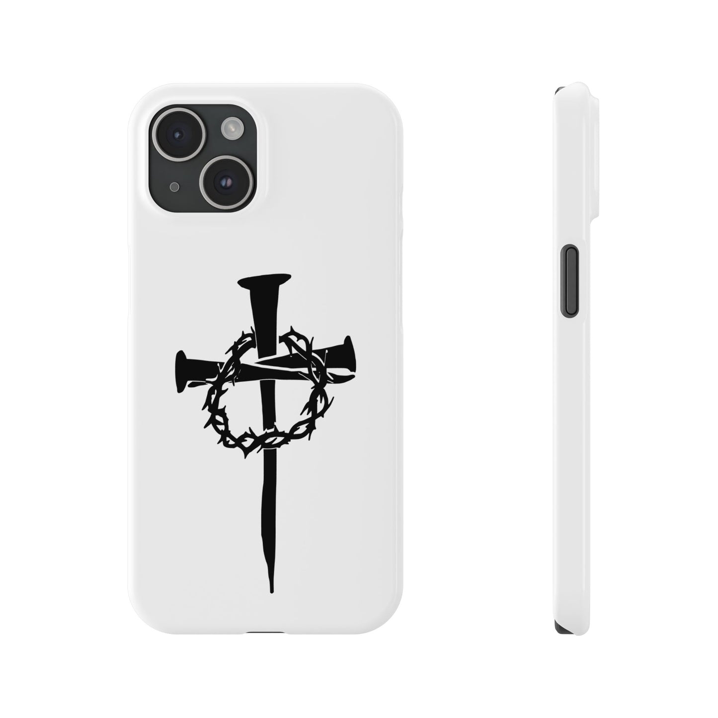 iPhone Case | Nails and Crown of Thorns Cross